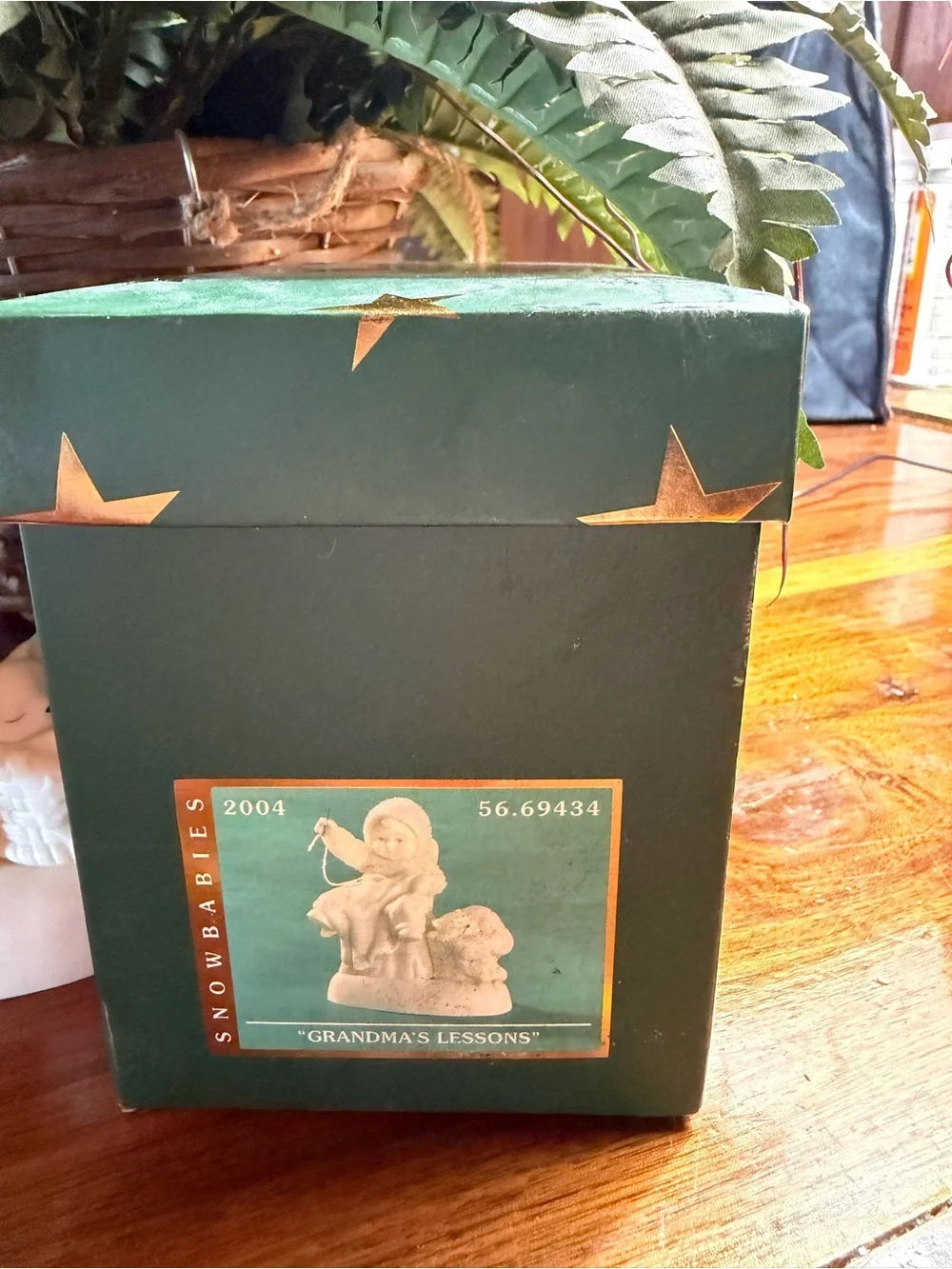 Department 56 Snowbabies Grandma’s Lessons NWT